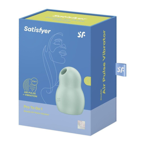 Satisfyer Pro To Go 1 Mint - Вакуумный стимулятор